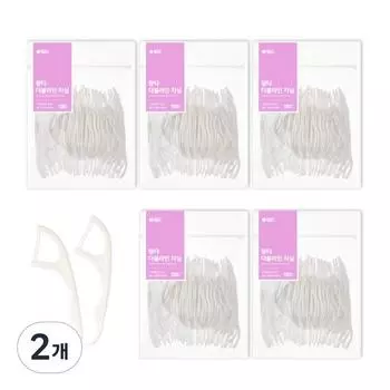 Зубная нить Wangta Double Line, 2 шт., 500 шт.