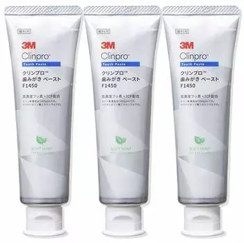 Зубная паста 3M Clinpro F1450 со вкусом мягкой мяты 90 г x 3 флакона