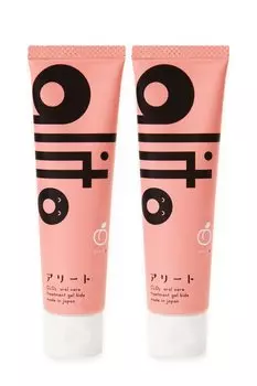 зубная паста alito гелевая зубная паста для детей уход за неприятным запахом изо рта без фтора без абразивов под наблюдением стоматолога проглатываемые флаконы 30 г/2