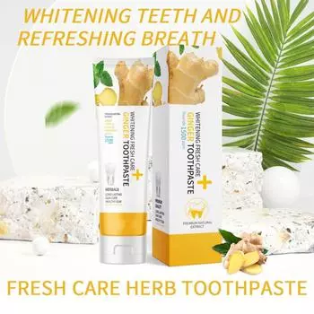 Зубная паста Authentic Tartar Gums Teeth Fresh Oral Solid Teeth Care One Size жёлтый