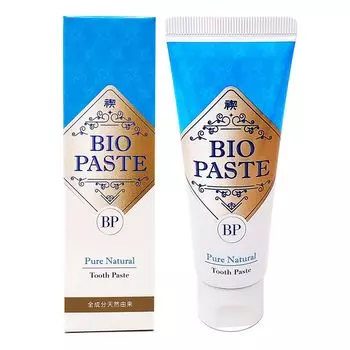 Зубная паста Biopaste 60 г зубная паста-гель Уход за неприятным запахом изо рта Зубная паста органическая Проглатываемая Без абразивов Без фторида Полностью натуральная Без добавок