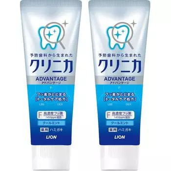 Зубная паста Clinica Advantage Cool Mint 130 г x 2 упаковки (квазилекарство)