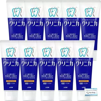 Зубная паста Clinica мягкая мята 130 г x 10 коробок с оригинальными бумажными салфетками kz shop