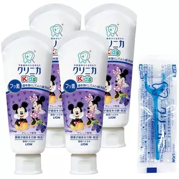 Зубная паста Clinica Виноград 60 г 4 упаковки Floss [Квази-лекарство] Детская +