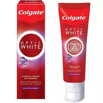 Зубная паста Colgate Optic White Darjeeling White 100г, 2 шт. Корейская зубная паста