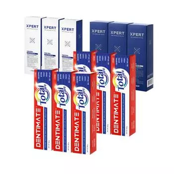 Зубная паста Crio Dentimate Total Care 150 г x 6 – комплексное решение для здоровья полости рта