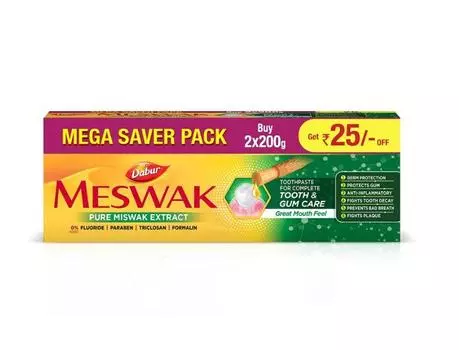 Зубная паста Dabur Meswak Mega Saver Pack 200г