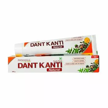 Зубная паста Дант Канти (200 г), Dant Kanti Tooth Paste, Patanjali 200g