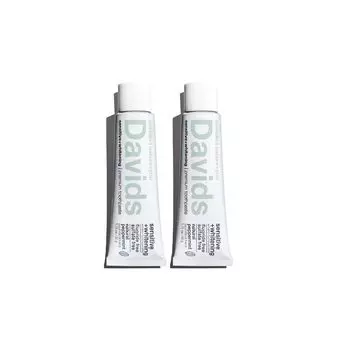 Зубная паста Davids Whitening Toothpaste 50 г x 2 шт. набор (чувствительный)