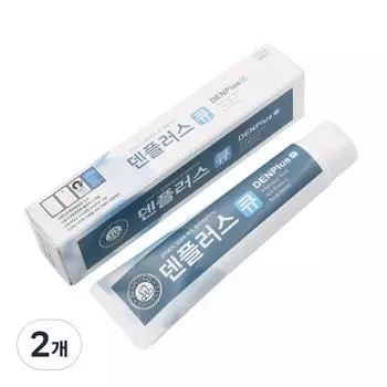 Зубная паста Den Plus Q отбеливающая, 2 упаковки, 130 г