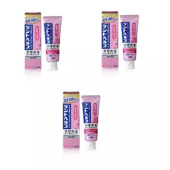 Зубная паста Dent Health Medicated Stain Block 85 г x 3 [Lion]