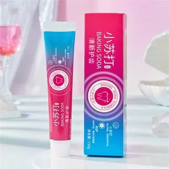 Зубная паста для выпечки, уход за полостью рта, сильное удаление пятен и отбеливающая зубная паста, очищает зубы, освежает дыхание, подходит для взрослых и детей One Size