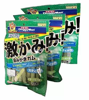 Зубная паста для жевания собак Doggyman Whitedent для средних и больших собак, 12 шт. x 3, оптовая закупка лакомств, жевательных резинок, палочек, для собак, кусочки,