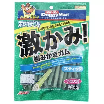 Зубная паста Doggyman Super Gum Sticks для маленьких детей, 30 штук! Собаки,