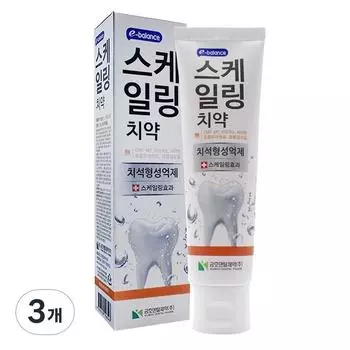 Зубная паста E-Balance для удаления зубного камня, 120 г, 3 шт.
