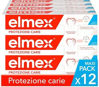 Зубная паста ELMEX «Антикариес» - 75 мл x 12