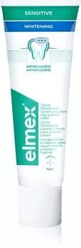 Зубная паста Elmex Sensitive Whitening для естественной белизны зубов. TU прозрачный