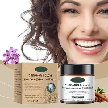 Зубная паста Fresh Bentonite, мягкие ингредиенты для чистки зубов и ухода