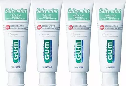 Зубная паста GUM Salty Mint Standing 150 г x 4 шт. [Оптовая закупка] (квазилекарство)