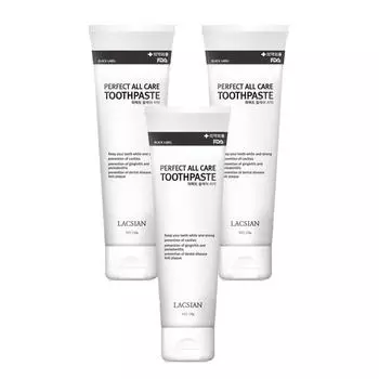 Зубная паста Laksian Perfect All Care, 120 г, 3 шт.