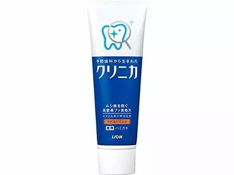 Зубная паста Lion Clinica Mild Mint Vertical Type 130 г с мягким мятным вкусом для полости рта x 60 шт. Набор (Профилактика зубной пасты) (4903301205623)