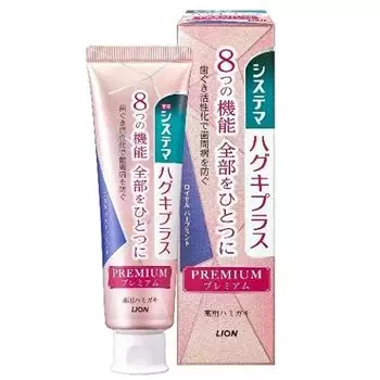 Зубная паста Lion Systema Hugki Plus P RHM Увеличенная 105 г