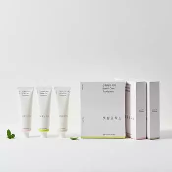 Зубная паста Living Workshop White Care 100 г 6 упаковок White Care 100g 6 packs