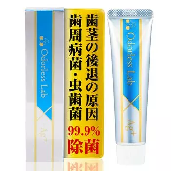 Зубная паста Mudouken с ионами серебра содержит высококонцентрированные ионы серебра. Зубная паста с ионами серебра 300 ppm. Неприятный запах изо рта. Кариес. Зубная паста с бактериями в полости рта.