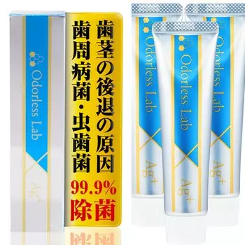 Зубная паста Mudouken Silver Ion содержит высококонцентрированные ионы серебра. Ионная зубная паста 300 ppm. Неприятный запах изо рта. Кариес. Бактерии в полости рта.