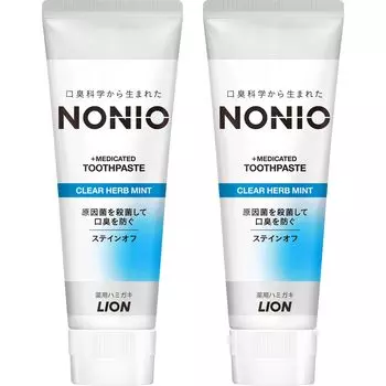 Зубная паста NONIO Clear Herb Mint 130г х 2 шт. [Квазипрепарат]