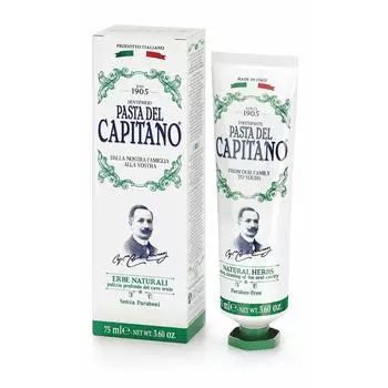 Зубная паста Pasta Del Capitano с натуральными травами (75 мл)