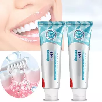 Зубная паста Пищевая сода Отбеливающая зубная паста Глубокая очистка Зубная паста с ксилитом Удаляет пятна Свежее дыхание 1pc