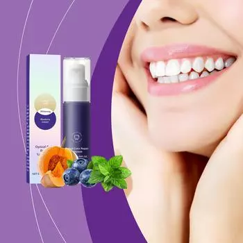 Зубная паста Purple Gloss, чистка зубов и блеск зубов, свежая зубная паста для ухода за полостью рта One Size