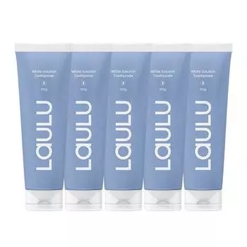 Зубная паста Raulu Whitening Solution, 100 г, 5 шт.