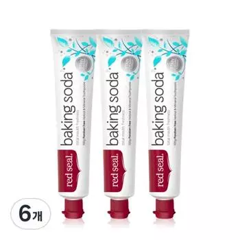 Зубная паста Redseal с пищевой содой, 100г, 6 шт.