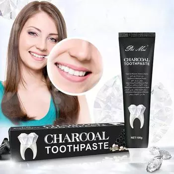 Зубная паста с бамбуковым углем для укрепления зубов и свежести дыхания