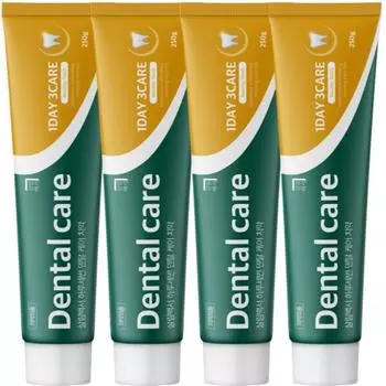 Зубная паста Salim Baekseo Dental Care 250 г x 4 – Большая емкость для свежего дыхания и здоровья десен