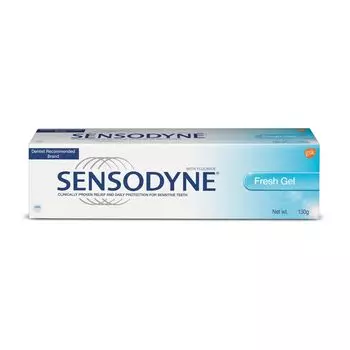 Зубная паста Сенсодин Фреш Гель (130 г), Sensodyne Fresh Gel Toothpaste, Glaxo Smith Kline 7.9