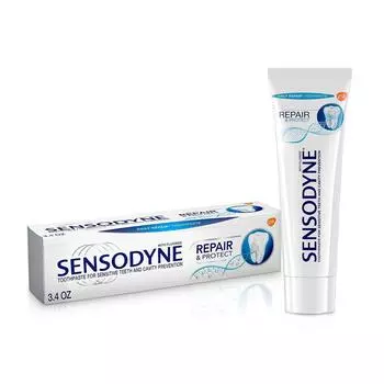 Зубная паста Сенсодин: восстановление и защита (70 г), Sensodyne Repair & Protect Toothpaste, Glaxo Smith Kline 6.5625