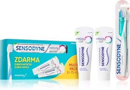 Зубная паста Sensodyne Whitening Complete Care TU прозрачный