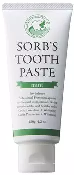 Зубная паста Sorbs 120 г, содержащая антитела страуса [Состав зубной пасты]
