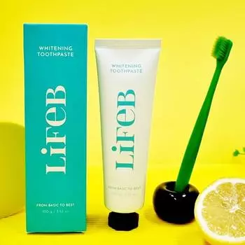 Зубная паста The Life Bee Whitening, отбеливающая неприятный запах изо рта, 100 г, 3 шт.