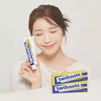 Зубная паста Toothnote отбеливающая/увлажняющая 100 г, 4 вида, выберите 1 Whitening Toothpaste Aqua Mint