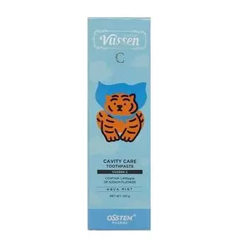 Зубная паста VUSSEN Mujik Tiger C Cavity Care