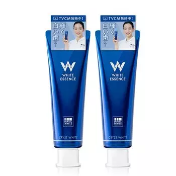 Зубная паста White Essence Cristowhite Whitening с мятным вкусом для отбеливания зубов, бутылочки (2 Кристоуайт)