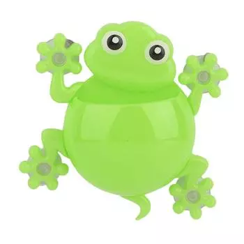 Зубная щетка 1 шт. присоска геккон домашняя ванная комната мультфильм стеллаж для хранения высококачественный настенный держатель аксессуары 3