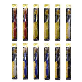 Зубная щетка BULK LIFE Dental Prestige Regular Wide, 12 штук