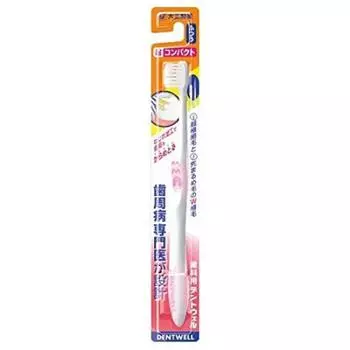 Зубная щетка Dental Dentwell Super Compact Regular x 12 шт. в наборе [Taisho Pharmaceutical]