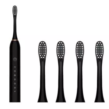 Зубная щетка для ухода за зубами, креативная водонепроницаемая зубная щетка для ухода за полостью рта, водонепроницаемые дорожные принадлежности, 6 частот белый