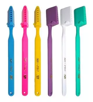 Зубная щетка для взрослых 12 предметов с колпачком Сделано в Японии ASA MEDICAL SERVICE MS-PRO